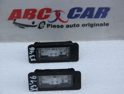 Bec led numar BMW X3 F25 2011-2017