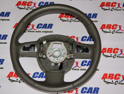 Volan piele cu padele si comenzi Audi Q5 8R 2008-2016 8R0419091G