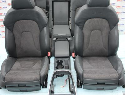 Interior din piele si alcantara S-line Audi A4 B8 8K limuzina 2008-2015
