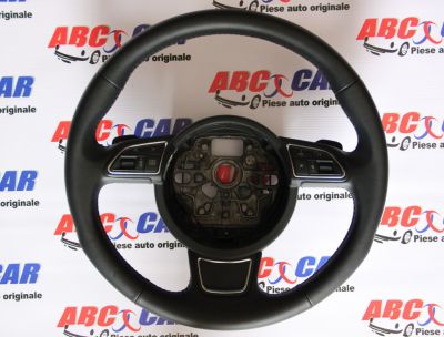 Volan piele, comenzi si padele Audi A4 B8 8K facelift 2008-2015 4G0419091S