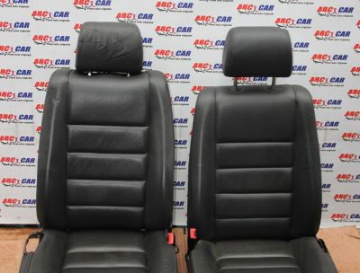 Scaune stanga-dreapta fata din piele VW Touareg (7L) 2003-2010