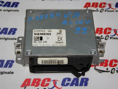 Calculator motor Opel Vectra B 1995-2002 1.0 Benzina 16v 09153240EK