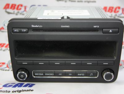 Radio CD MP3 Skoda Fabia 2 (5J) 2007-2014 5J0035161D