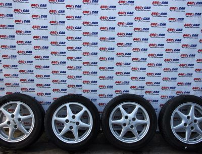 Set jante aliaj TITAN R14 Firestone VW Golf 3 1991-1998