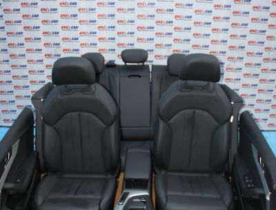 Interior din piele neagra Audi A5 (F5) sportback 2016-2024