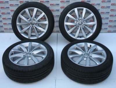 Set jante aliaj R17 VW Golf 7 2014-2020 5G0601025BF