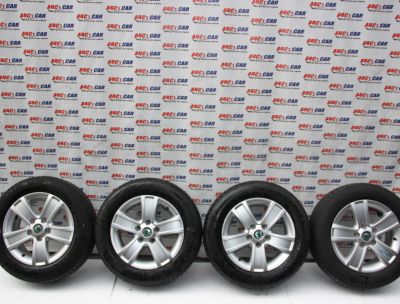Set jante aliaj R15 Skoda Octavia 2 (1Z3) 2004-2013 1Z0601025S
