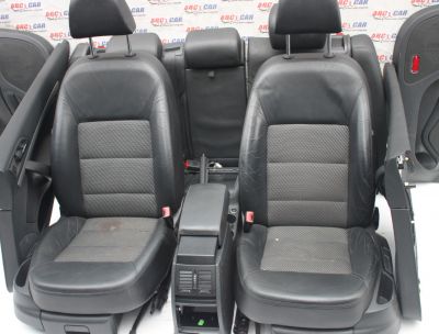 Interior din piele si material textil Skoda Octavia 2 hatchback (1Z3) 2004-2013