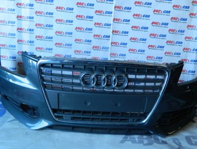 Bara fata model cu senzori, spalatori, grila si proiectoare Audi A4 B8 8K 2008-2012