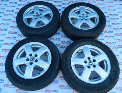 Set jante aliaj R15 Skoda Octavia 1 (1U2) 1996-2010 1U0601026H