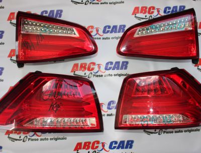 Set stopuri full LED caroserie si haion VW Golf 7 hatchback 2012-2017