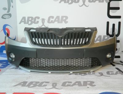 Bara fata cu grila Skoda Fabia 2 (5J) scout facelift 2010-2014