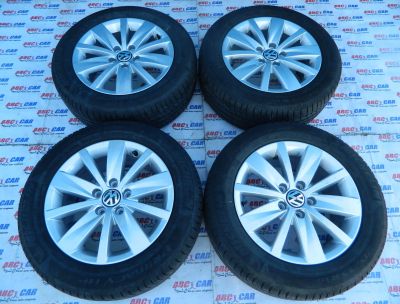 Set jante aliaj R16 VW Passat B6 2005-2010 3AA601025AF