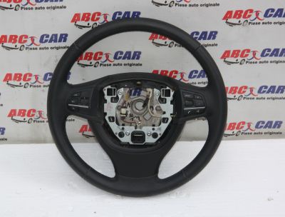 Volan din piele cu comenzi BMW Seria 5 F10/F11 2011-2016