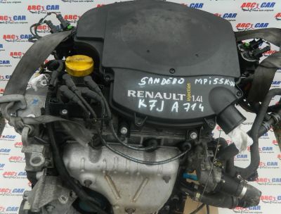 Motor fara anexe Dacia Sandero 1.4 MPI 75 CP 2009 COD: K7JA714