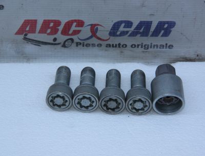 Set prezoane antifurt si cheie VW Golf 7 2014-2020