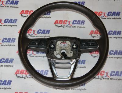 Volan din piele cu comenzi si padele Audi Q7 4M 2016-prezent 4M0419091B