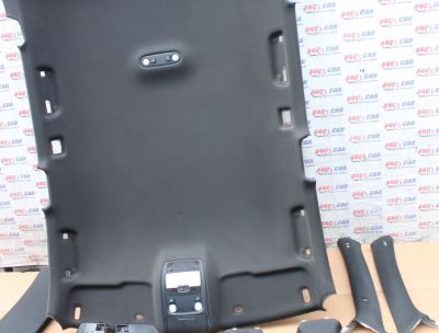 Kit tapiterie plafon si ornamente interior negre Audi A4 B8 8K avant 2008-2015