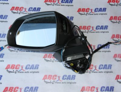 Oglinda stanga (13 fire) cu camera Audi Q7 4M 2016-prezent