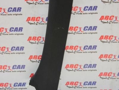 Ornament stalp parbriz stanga (negru) Audi Q7 4M 2016-prezent 4M0867233