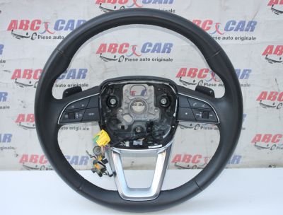 Volan din piele cu comenzi, padele Audi A5 (F5) 2015-2024 4M8419091AJ