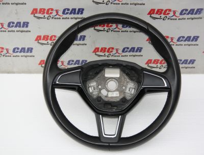 Volan din piele Skoda Fabia 3 (NJ) 2014-prezent 5E0419091AD