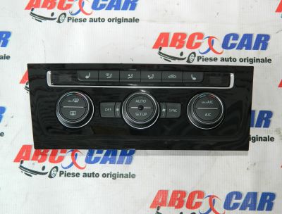 Panou climatronic VW Golf 7 2014-2020 Cod: 5G0907044R