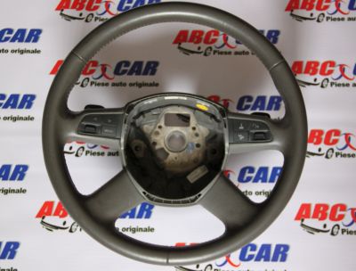 Volan piele cu padele si comenzi Audi A6 4F C6 2004-2011 4F0419091AK