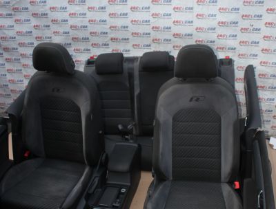 Interior din alcantara si textil R-line VW Golf 7 variant 2013-2020