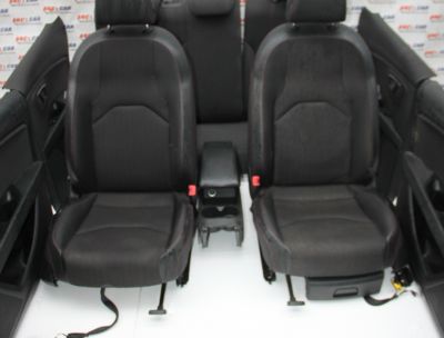 Interior din piele si textil Seat Leon 5F1 2012-2020