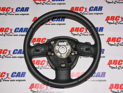 Volan piele cu comenzi si padele Audi A3 8P 2005-2012 8P0419091