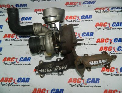 Turbosuflanta VW Sharan (7M) 2000-2009 1.9 TDI 130 cp COD: 038253010B