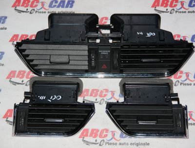 Set grile aer bord Skoda Octavia 3 (5E3) 2013-2019 5E0820951C, 5E0819701E, 5E0819702E
