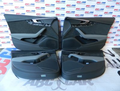 Set tapiterii usi piele alcantara Audi A4 B9 8W 2015 Limuzina