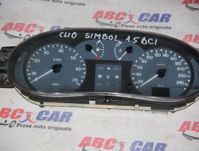 Ceas bord Renault Clio 2 2001-2007 1.4 benzina 8200072506