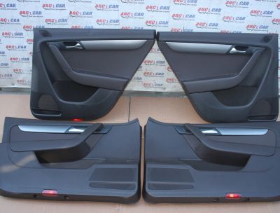 Set tapiterii usi maro inchis VW Passat B7 variant 2010-2014 3AA867420