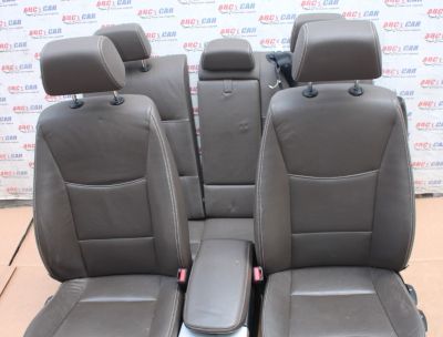 Interior din piele gri BMW X3 2011-2017
