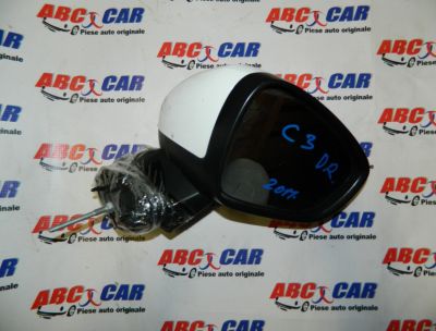 Oglinda dreapta electrica cu semnalizare Citroen C3 2 2009-2016