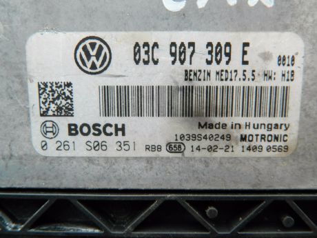 Calculator motor VW Passat B7 2010-2014 1.4 TSI 03C907309E