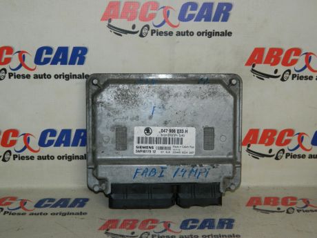Calculator motor Skoda Fabia 1 (6Y) 2000-2007 1.4 MPI AQW 047906033H