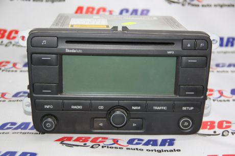 Radio CD cu navigatie Skoda Octavia 2 (1Z3) 2004-2013 1Z0035191A