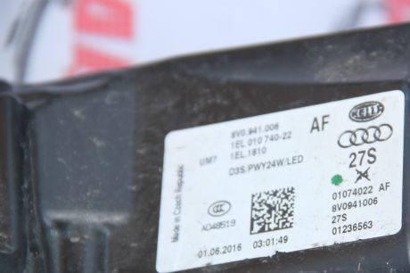 Far dreapta Bi-xenon LED Audi A3 8V 2012-2016 8V0941006