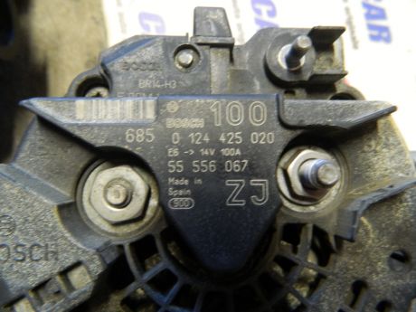 Alternator Opel Astra H 2005-2009 1.6 B 100Amp 55556067