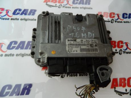 Calculator motor Peugeot 407 2004-2010 1.6 HDI 9655930780