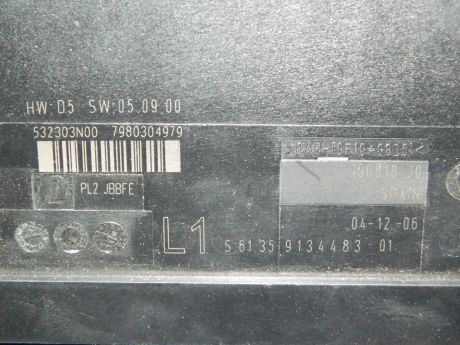 Modul control caroserie BMW Seria 1 E81/E87 2005-2011 61359134483-01