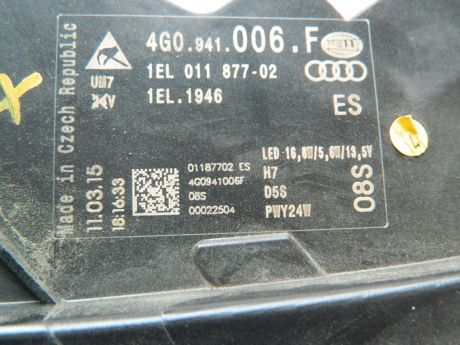 Far dreapta Bi-Xenon Led Audi A6 4G C7 2011-2015 4G0941006F