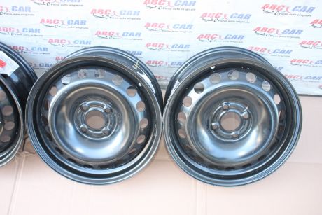 Set jante tabla R15 Dacia Lodgy 2012-2017 ET40, 4x100