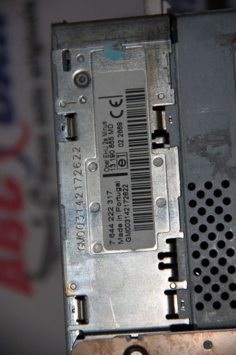 CD-Player CD30 Opel Corsa D 2006-2014 13190855 MD