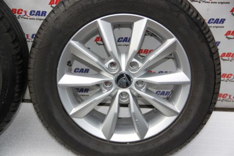 Set jante aliaj R16 Skoda Octavia 3 (5E3) 2013-2019 5E0601025AD
