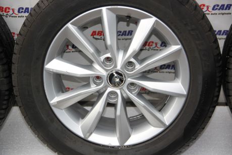 Set jante aliaj R16 Skoda Octavia 3 (5E3) 2013-2019 5E0601025AD
